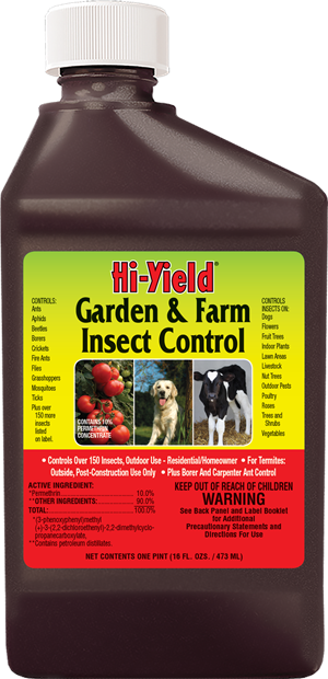 Hi-Yield GARDEN & FARM INSECT CONTROL SPRAY (16 oz)