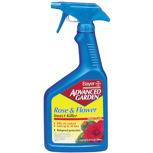 BAYER ADVANCED DUAL ACTION ROSE & FLOWER INSECT KILLER (24 oz)