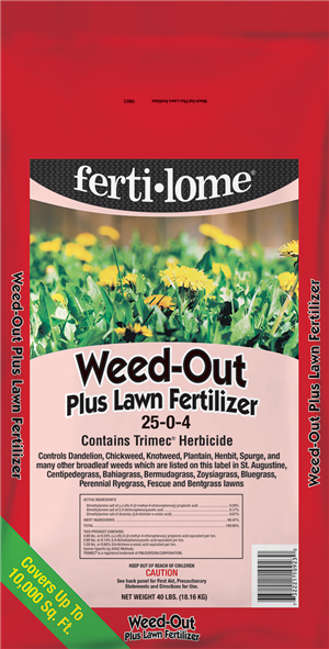 Ferti-Lome Weed-Out Plus Lawn Fertilizer 25-0-4 (40-lb)