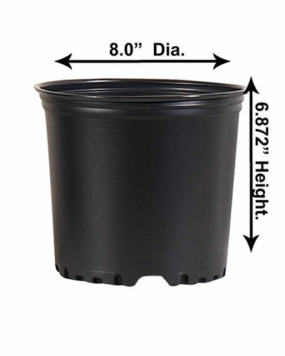 Haviland Plastics Black Nursery Pot High Performance Series