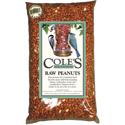 Cole's Wild Bird Products Raw Peanuts Bird Food (5 LB)