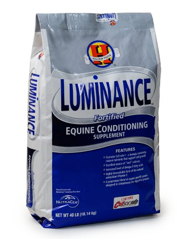 Hallway Luminance Fortified Equine Conditioning High Fat Horse Feed (40 lb)