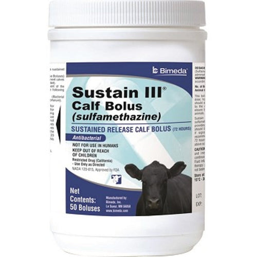 BIMEDA SUSTAIN III CALF BOLUS (25 CT)