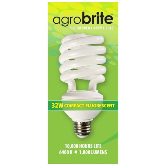 Agrobrite Agrosun CFL Bulb (32W/6400K)